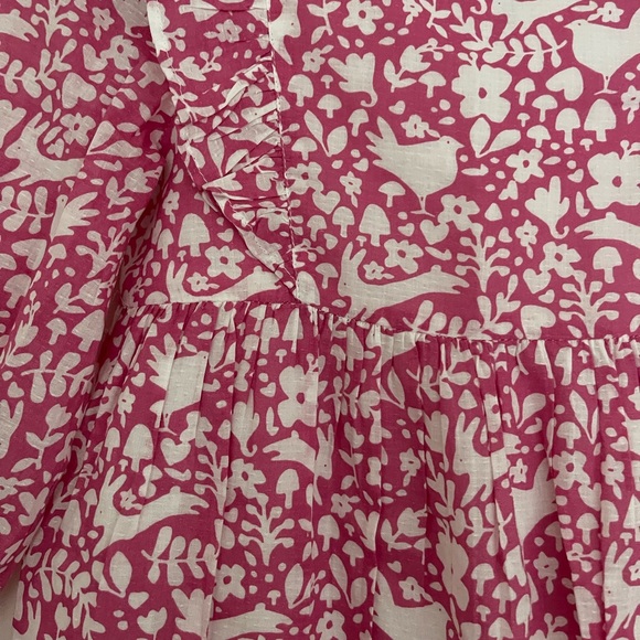 Mini Boden Pink Spring Dress, size 5-6Y - Picture 4 of 7